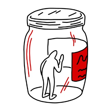 Baker Inside the Jar